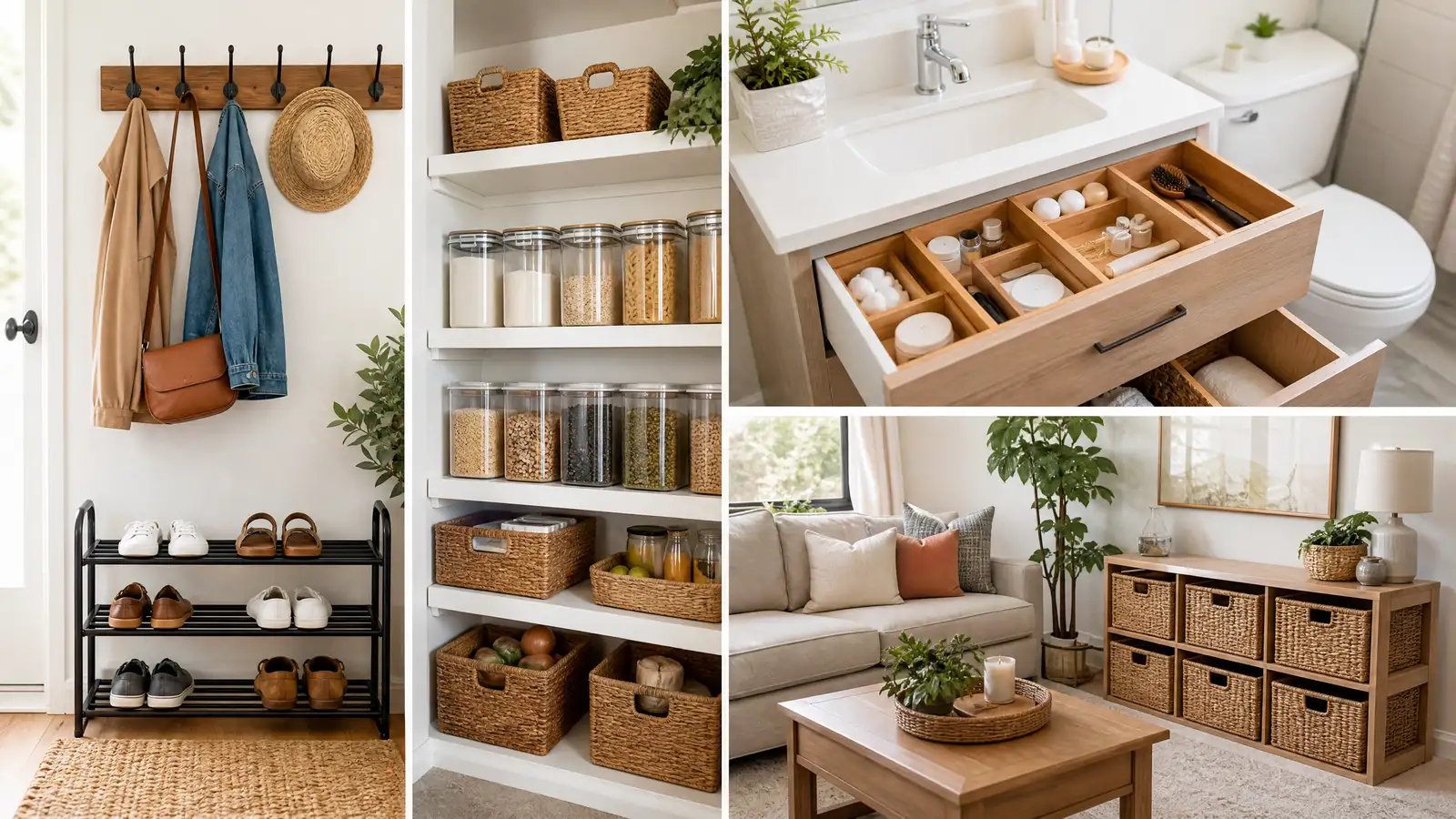 13 Budget Storage Solutions Under $50 That Organize Your Entire Home