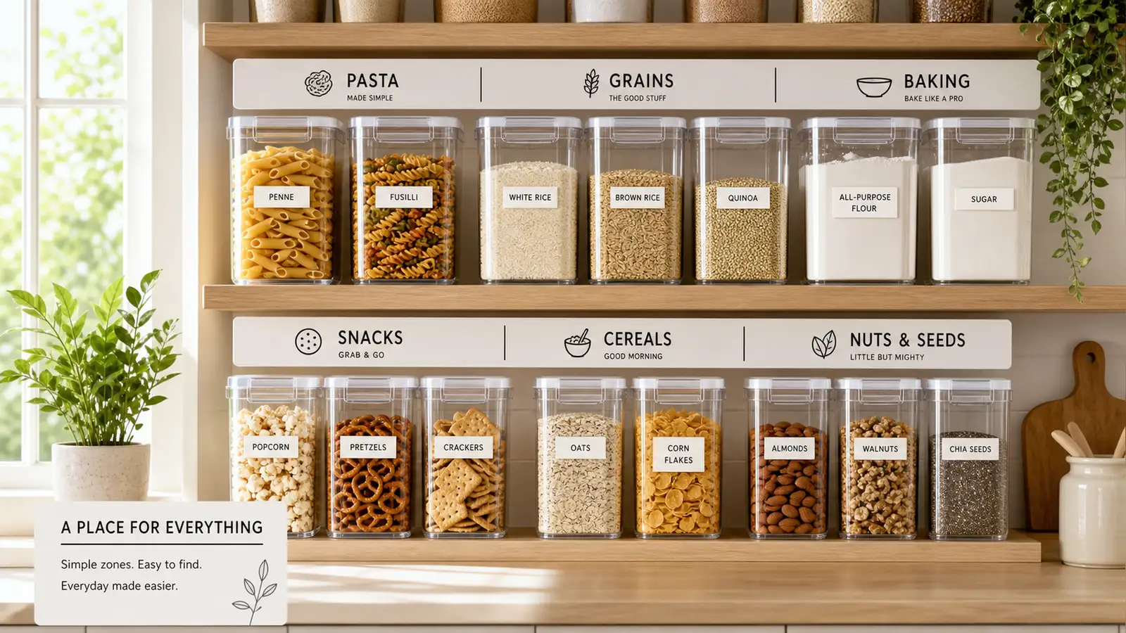 Clear Container Zone Storage: How to Build One System That Actually Works in Every Room