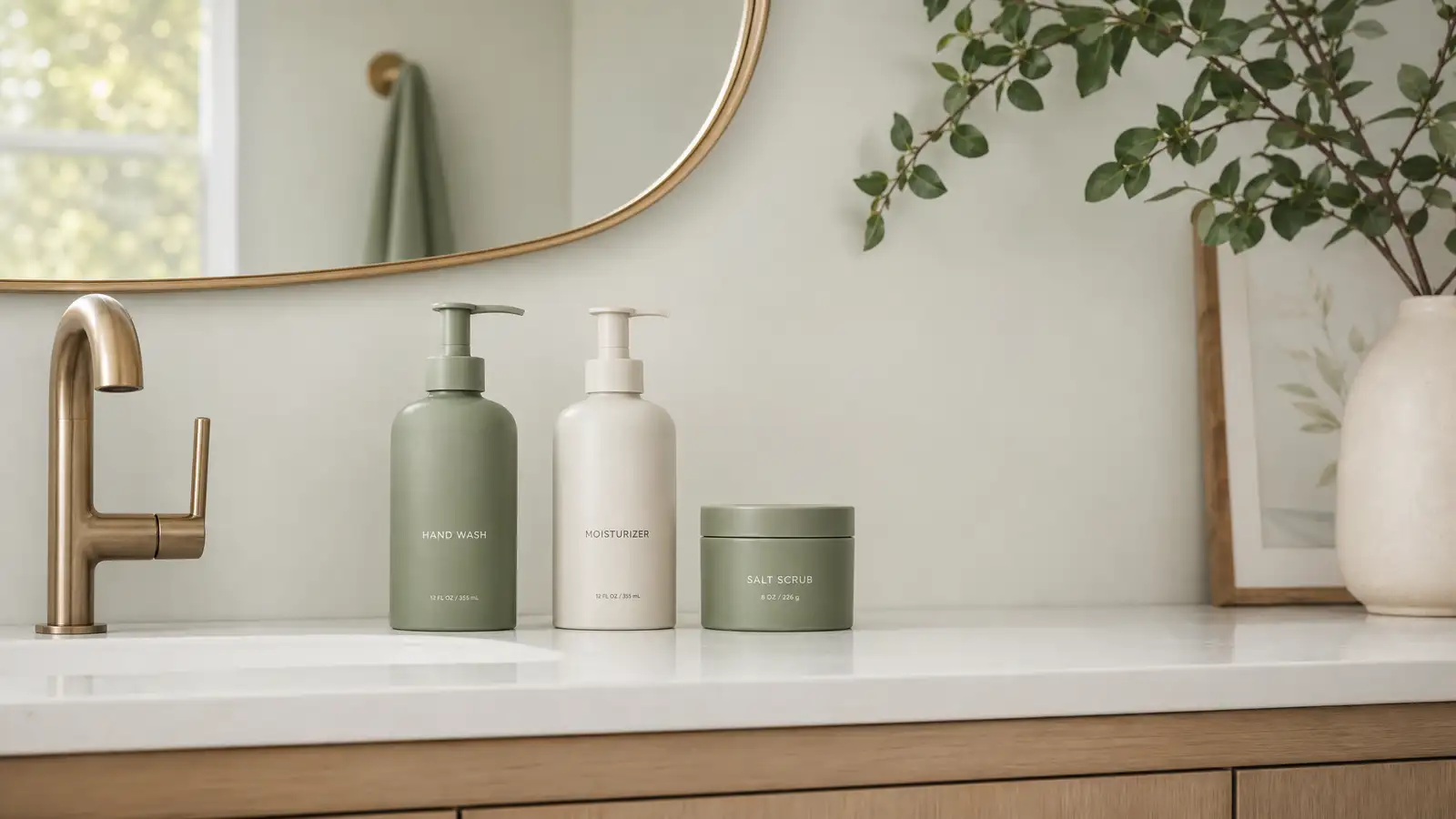 Minimalist Bathroom: Reduce Your Products to Only What You Actually Use