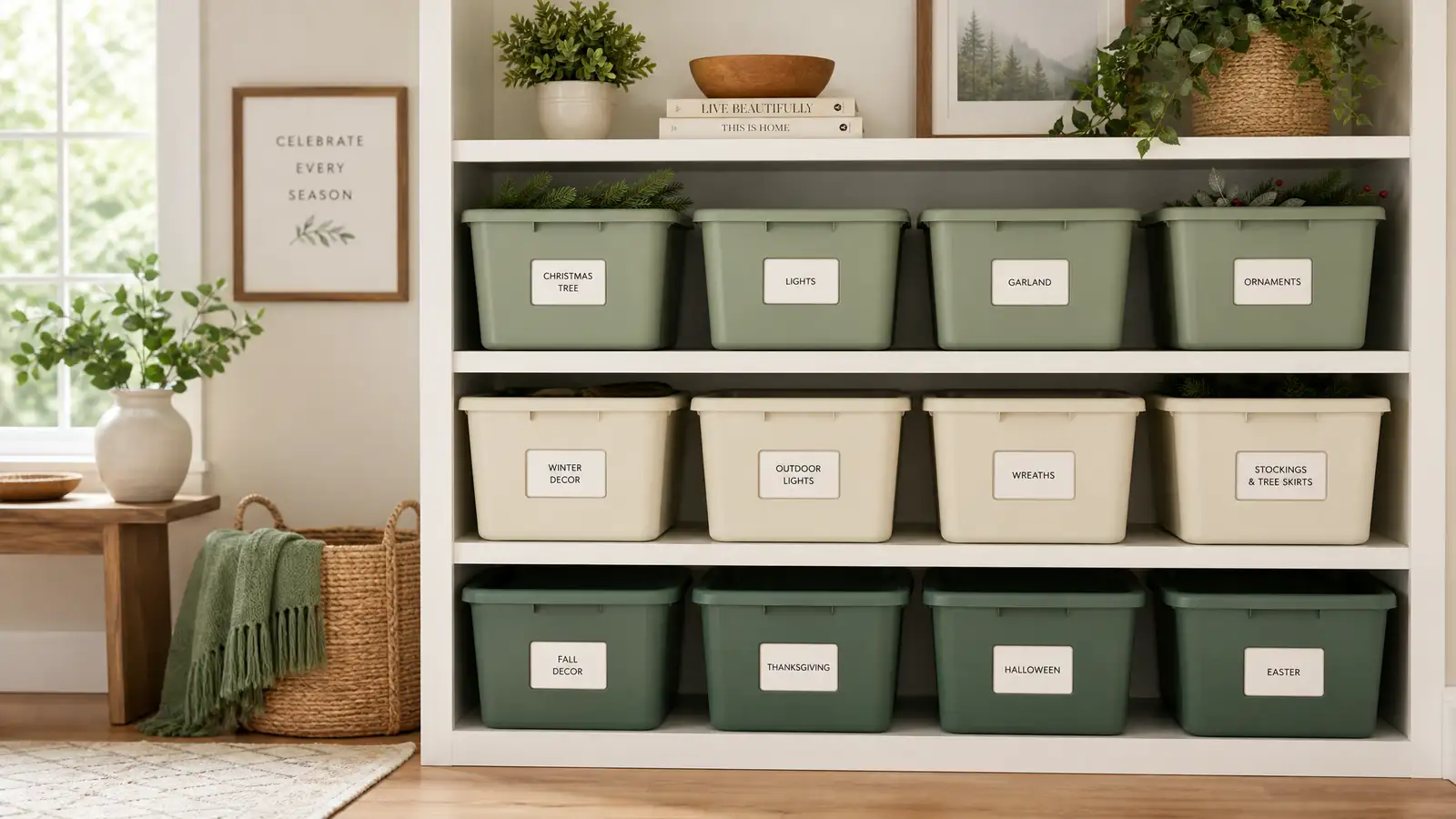 Seasonal Decor Storage: How to Organize Holiday Decorations for Easy Access
