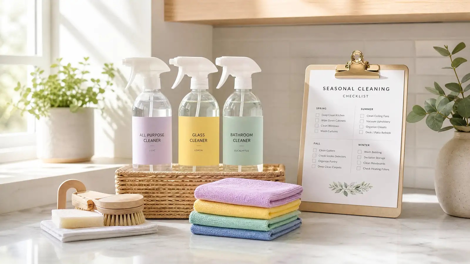 The Seasonal Deep Cleaning Checklist That Actually Works