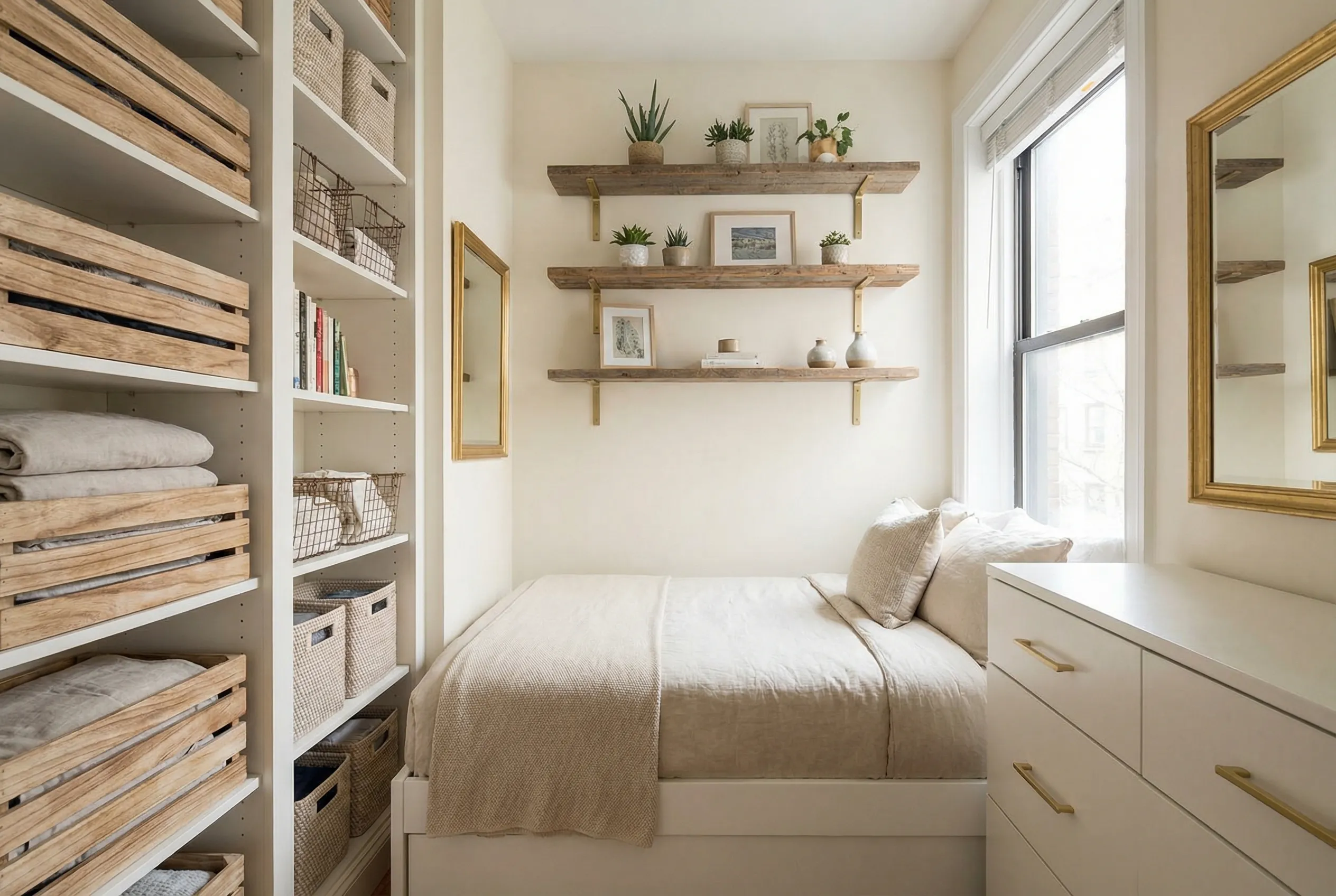 Small Bedroom Storage Ideas for Maximum Space
