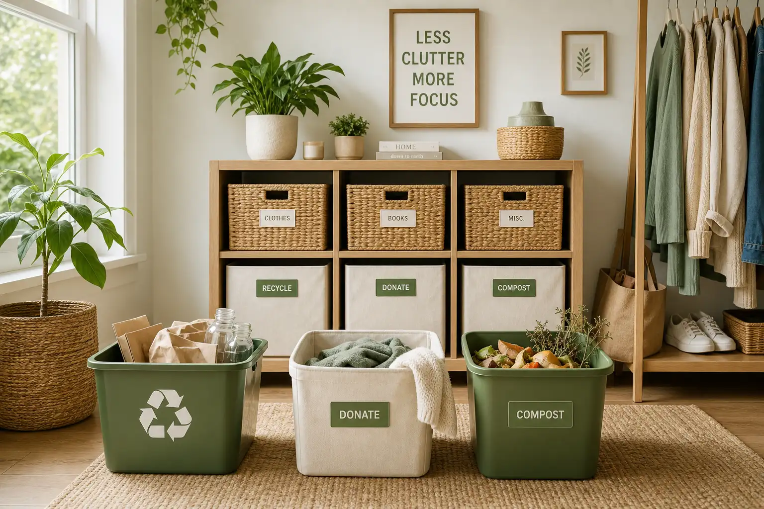 Sustainable Decluttering: How to Let Go Without Sending Everything to Landfill