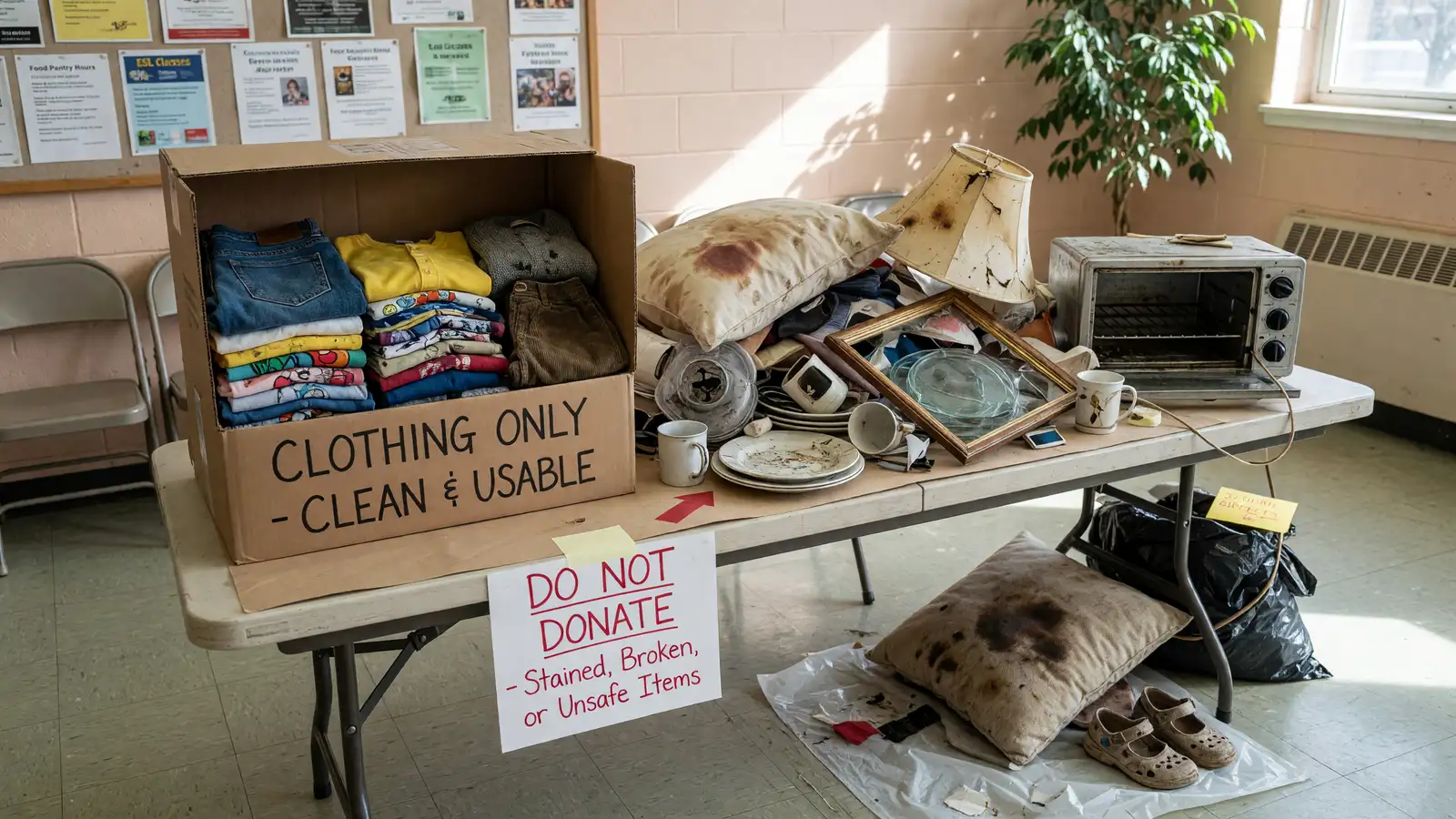 Things You Should Never Donate When Decluttering (And What to Do Instead)